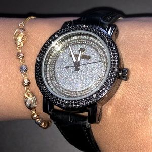 Huge Valentine’s Day sale! Women real diamond watch not CZ not fake birthday WOW
